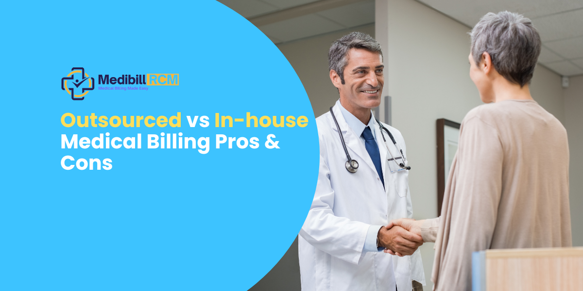 doctor shaking hand with a outsourced billing company representative